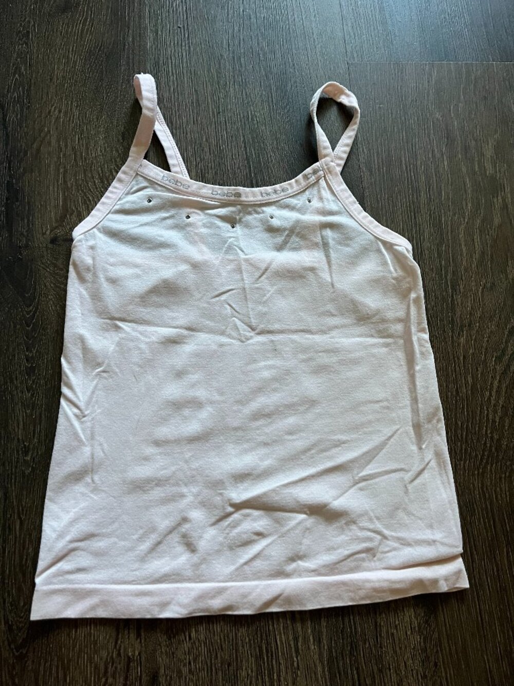 vintage bebe top with rhinestones!! <3